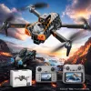 Black carbon fiber patterned drones, other drones, high-strength lightweight design, omnidirectional intelligent obstacle avoidance, headless mode hovering Specification image
